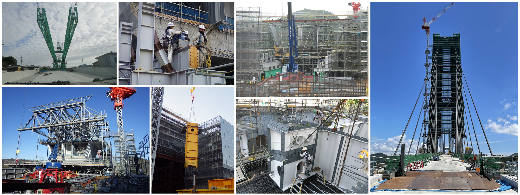 高知県に本社がある橋梁工事、PC橋梁上部工事に強みを持つ橋梁鳶のプロフェッショナル集団株式会社田口組